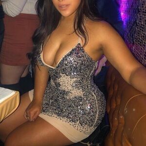 Beautiful Mini Sequin Party Dress